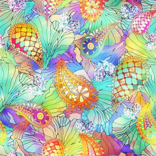 民族风印花华亿平台图片