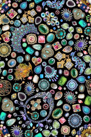 宝石珠宝印花华亿平台图片