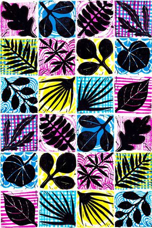 S-艺术花卉/Art印花华亿平台图片