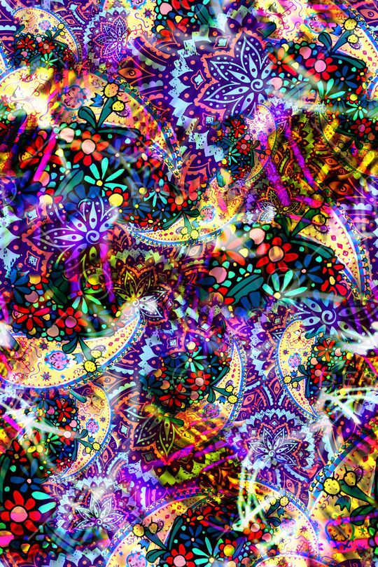 民族风印花华亿平台图片