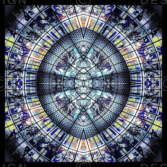 时尚纹样印花华亿平台图片