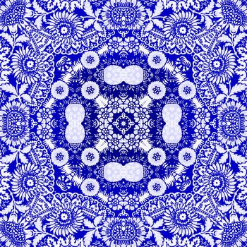 319482-花卉方巾效果