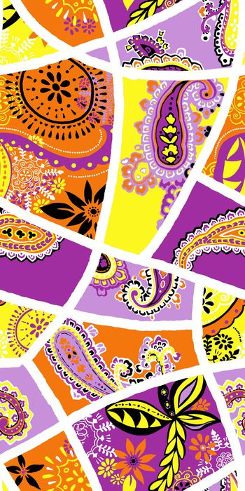 319729-手绘佩斯利火腿纹拼接