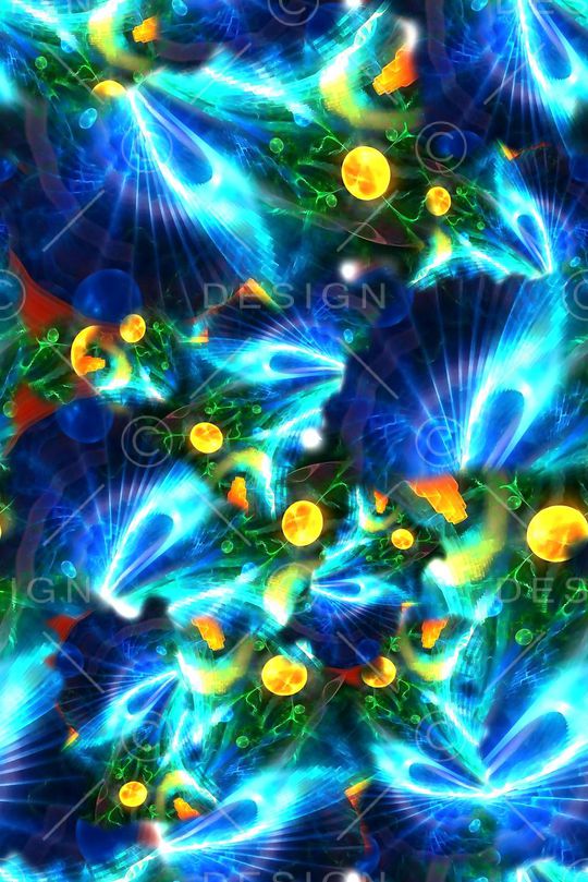 数码★抽象图案印花华亿平台图片