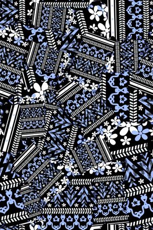 传统★民族风格印花华亿平台图片