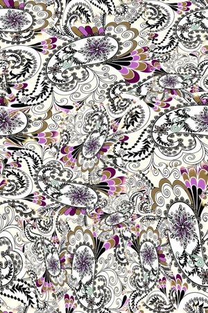 传统★民族风格印花华亿平台图片