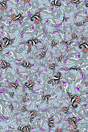 传统★民族风格印花华亿平台图片