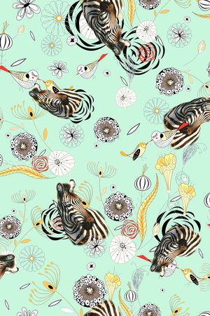 抽象印花华亿平台图片