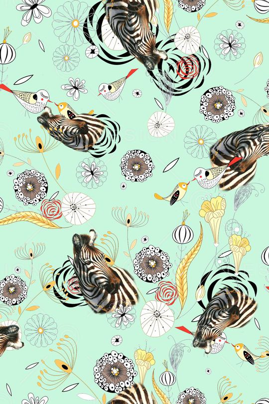 抽象印花华亿平台图片