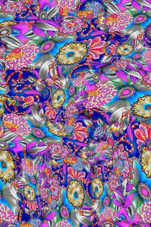 数码★民族风格印花华亿平台图片