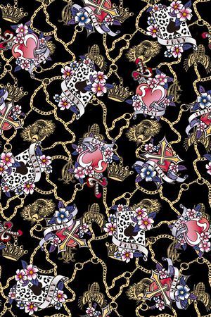 抽象印花华亿平台图片