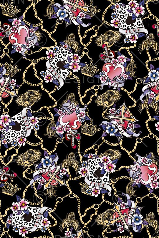 抽象印花华亿平台图片