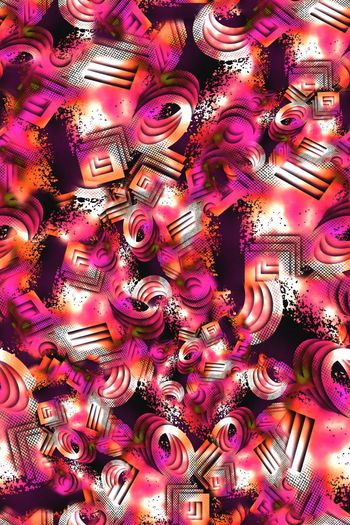 320595-抽象几何纹理