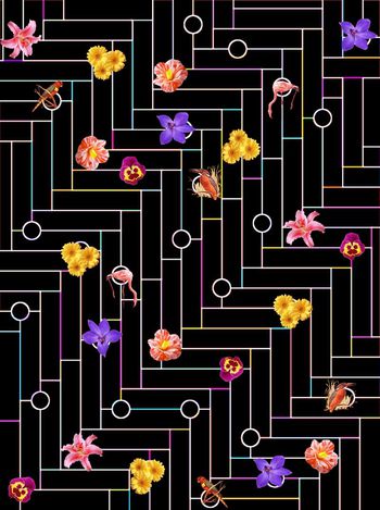 320769-几何色阶花卉1