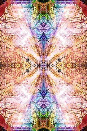 抽象艺术印花华亿平台图片