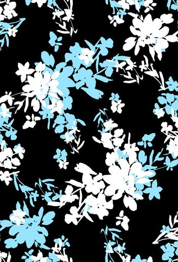 321095-块面花卉印花设计