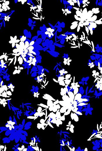 321099-块面花卉印花设计