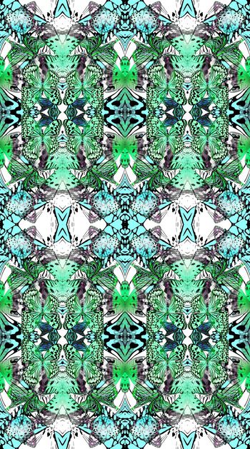 321102-满版蝴蝶印花