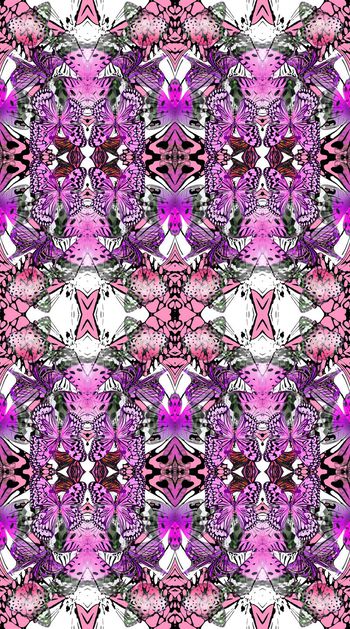 321103-满版蝴蝶印花