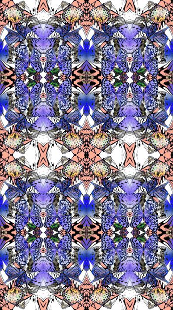 321104-满版蝴蝶印花