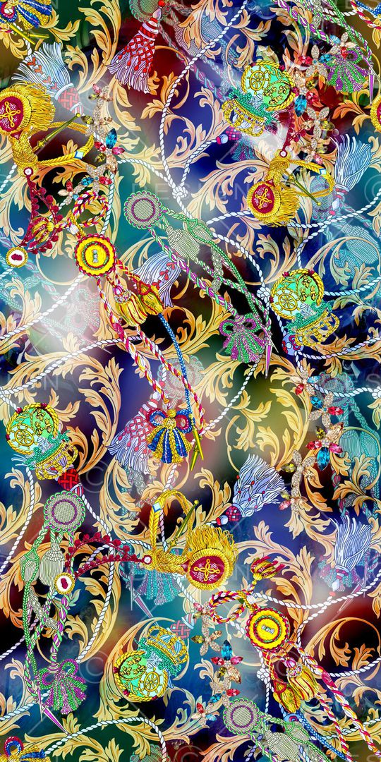 民族风印花华亿平台图片