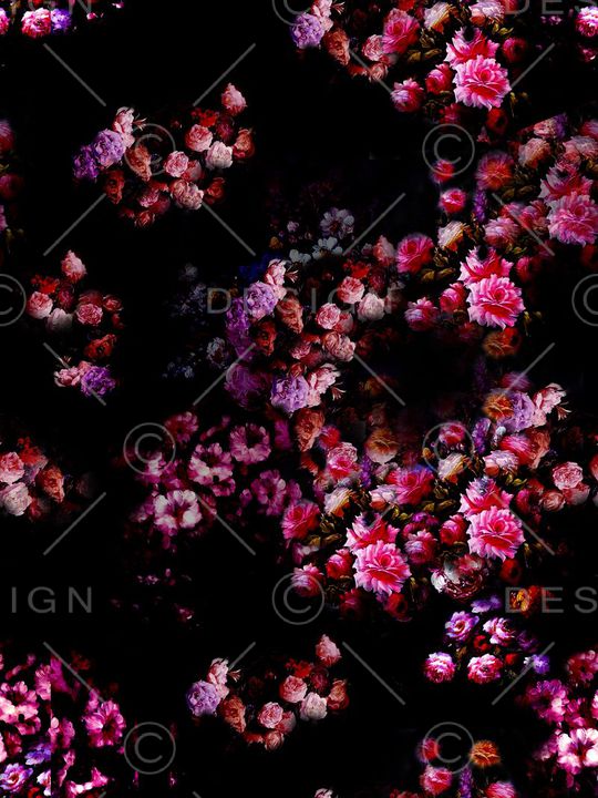 ♥红桃A〖花鸟天堂〗印花华亿平台图片