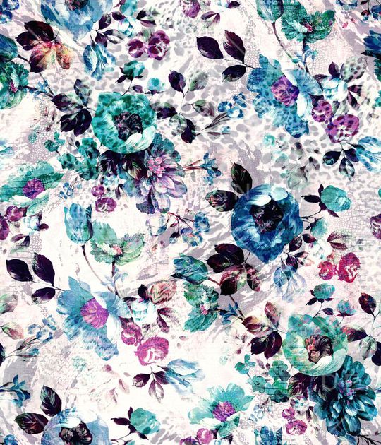 潘神花卉类印花华亿平台图片