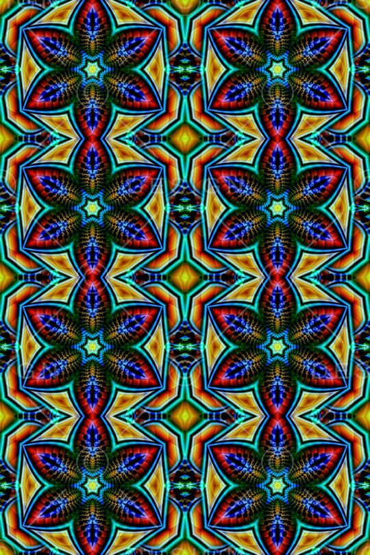 分形艺术类印花华亿平台图片