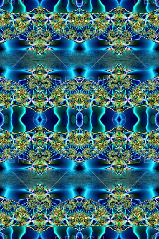 分形艺术类印花华亿平台图片