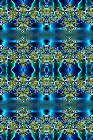 分形艺术类印花华亿平台图片