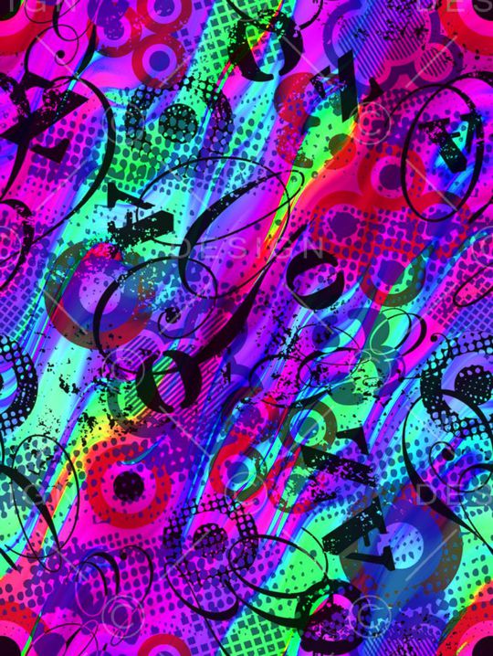 抽象印花华亿平台图片