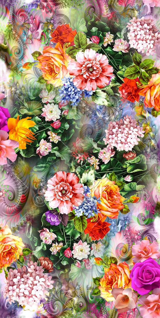 手绘印花华亿平台图片