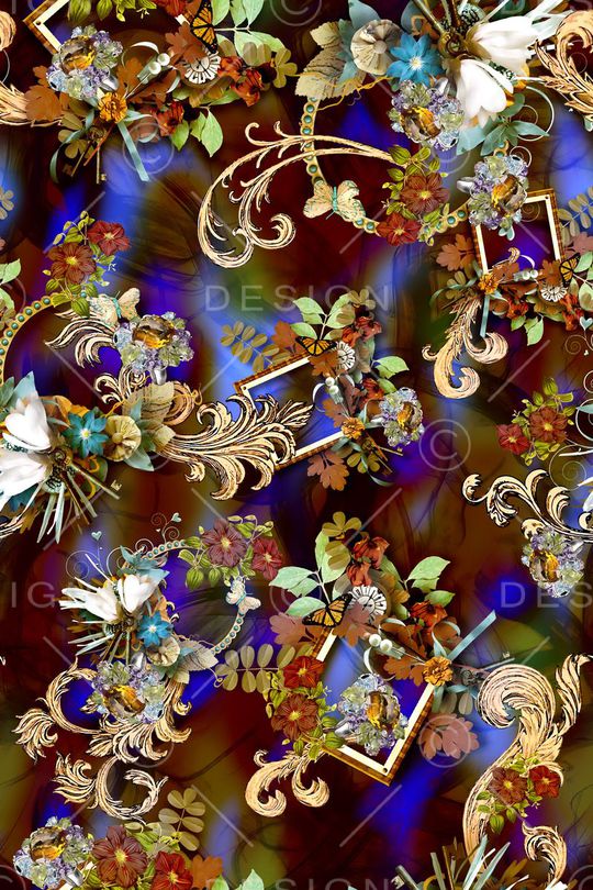 民族风印花华亿平台图片