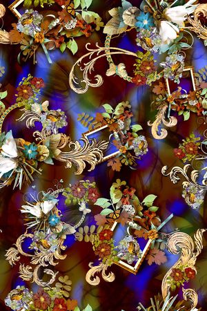 民族风印花华亿平台图片