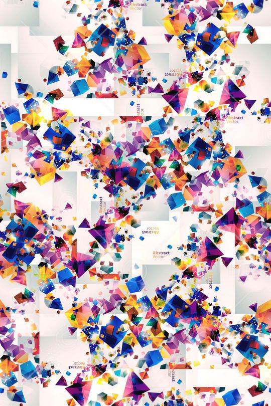 几何印花华亿平台图片