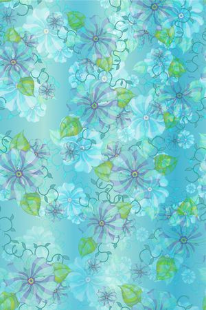 花鸟花卉印花华亿平台图片