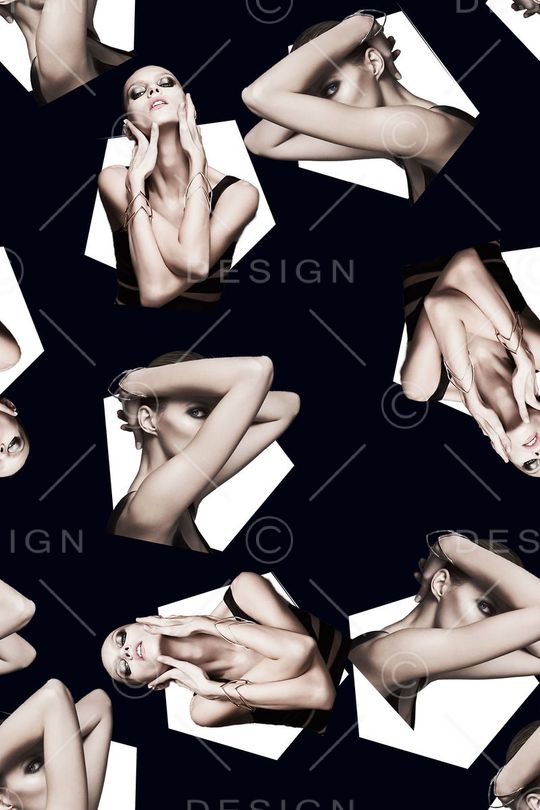 人物印花华亿平台图片