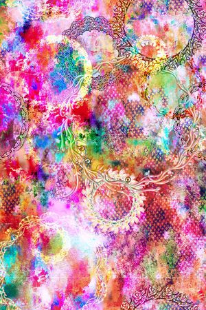 欧式印花华亿平台图片