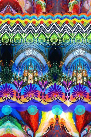 民族风印花华亿平台图片