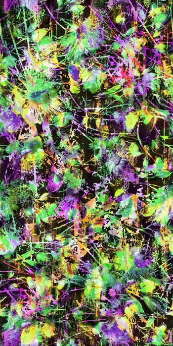 325138-多彩缠枝植物花卉1