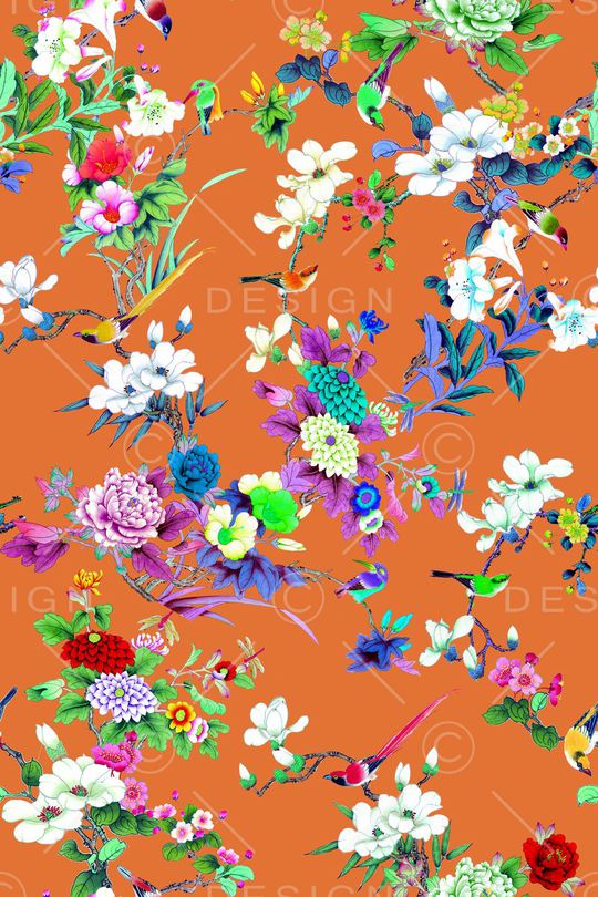 古典印花华亿平台图片