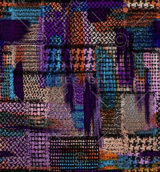 格子印花华亿平台图片