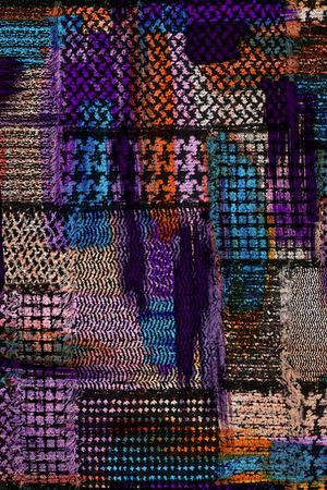 格子印花华亿平台图片