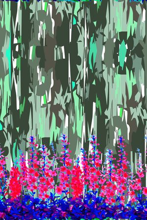 抽象印花华亿平台图片