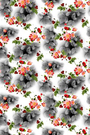 白底印花华亿平台图片