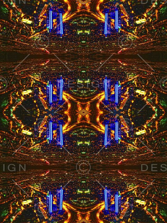 欧美创意、肌理、几何类印花华亿平台图片