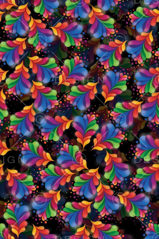 抽象印花华亿平台图片