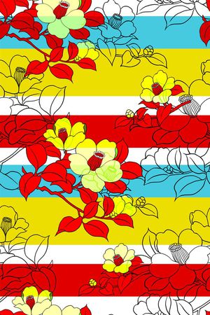 条纹印花华亿平台图片