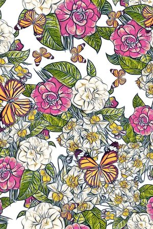 男女泳装印花华亿平台图片