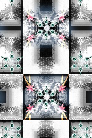 抽象印花华亿平台图片